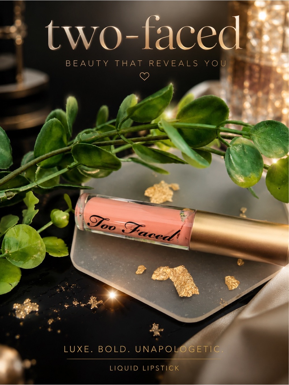 Too Faced Liquid Lip Injection Serum- Naked Dolly
